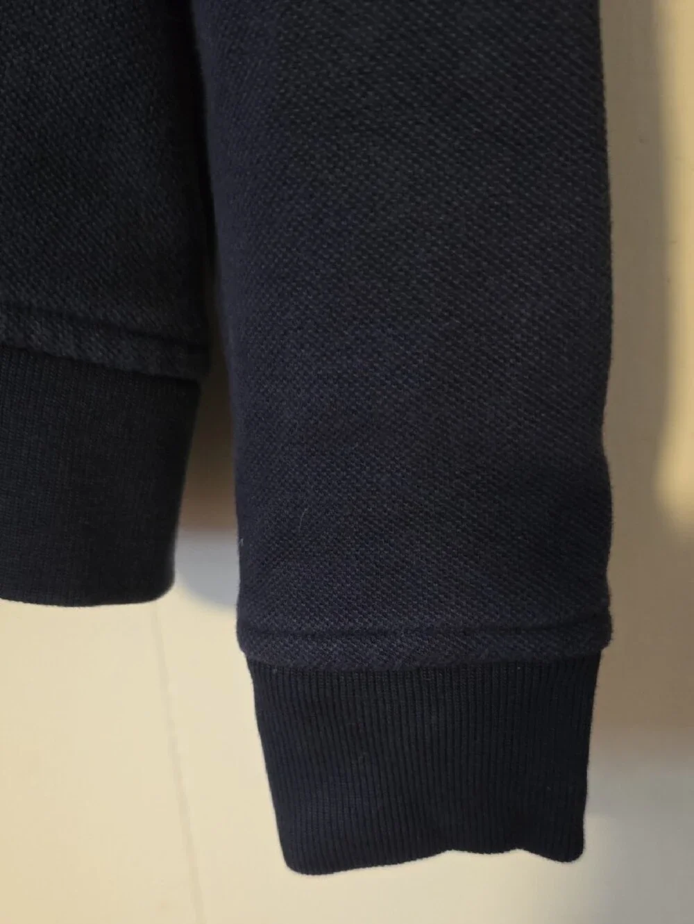 Lacoste navy zip